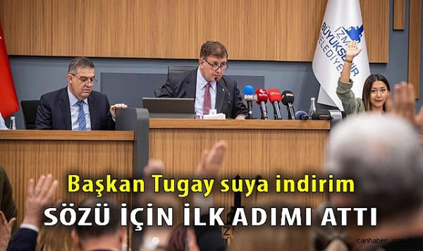 İZSU’dan Suya Yüzde 25 İndirim Müjdesi
