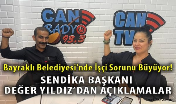 Bayraklı Belediyesi işçilerinin kadro mücadelesi!