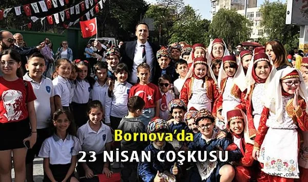 Bornova’da 23 Nisan Coşkusu Filistin Duyarlılığıyla Taçlandı