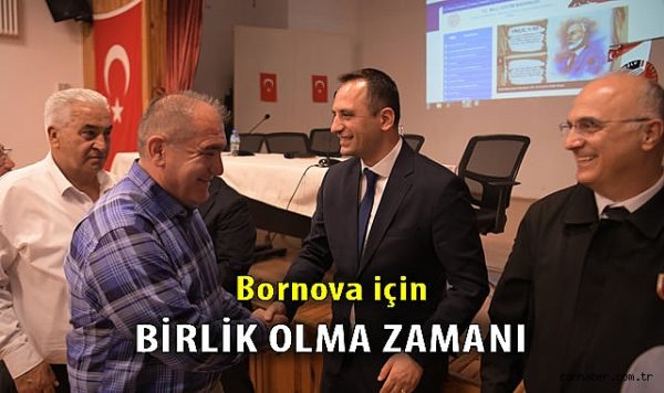 Bornova’da Bayramlaşma ve İşbirliği Toplantısı