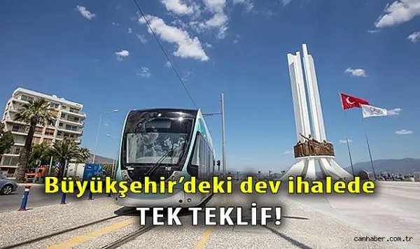 İzmir’de Tramvay İhalesi: 26 Araçın Maliyeti 3.5 Milyar TL