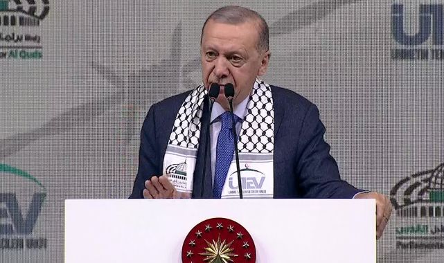ERDOĞAN: KUDÜS’TEKİ ZULME DUR DİYORUZ!