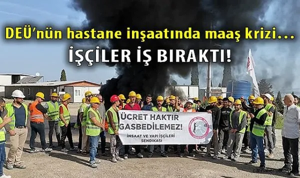 İzmir Aliağa’da İşçiler Grevde: Maaşlarını İstiyorlar