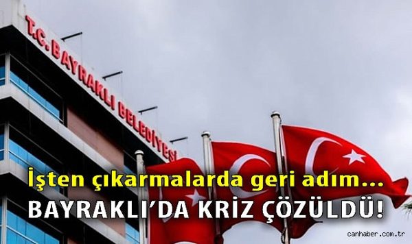 Bayraklı Belediyesi’nde İşçi Krizi Tatlıya Bağlandı