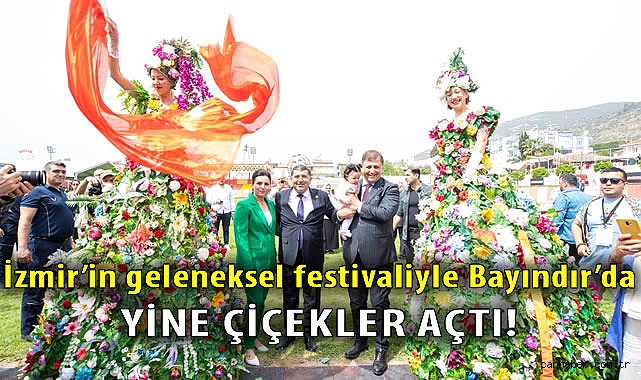İzmir Büyükşehir Belediye Başkanı Çiçek Festivalinde!