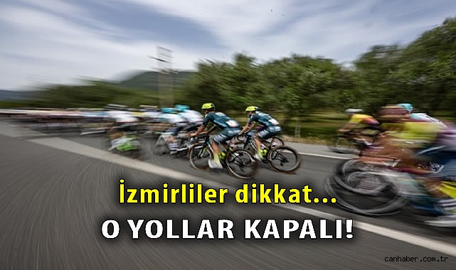 İzmir’de Bisiklet Turu Trafiği Etkileyecek