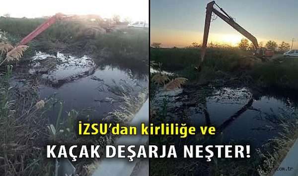 İZSU’dan Menemen’de Dere Temizliği!