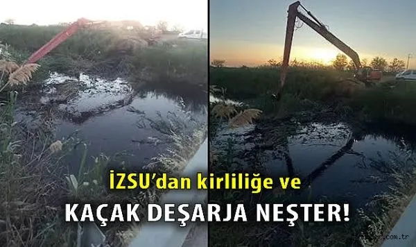İZSU’dan Menemen’de Dere Temizliği!