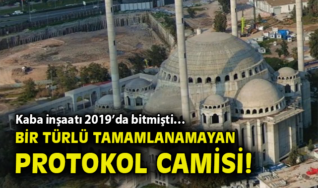 İzmir’de Yarım Kalmış Dev Cami!