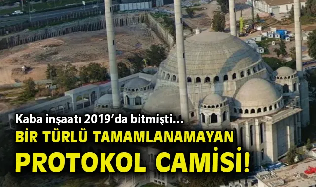 İzmir’de Yarım Kalmış Dev Cami!