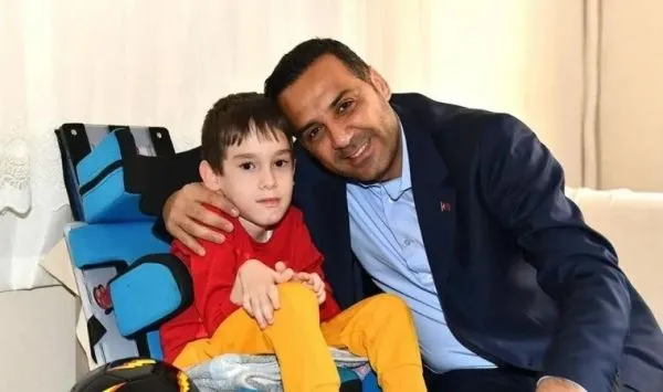 Çiğli Belediyesi’nde Huzur Hakları SMA Hastası Doruk’a