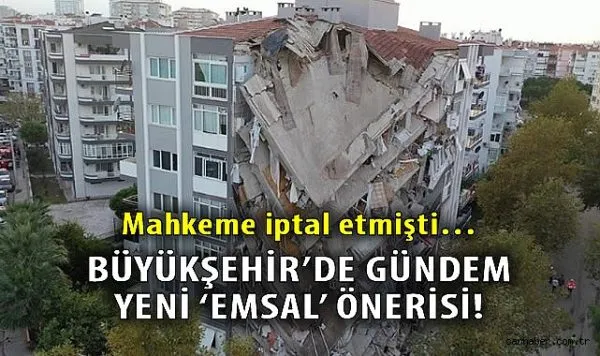 İzmir’de Deprem Mağdurlarına Emsal Artışı Tartışması
