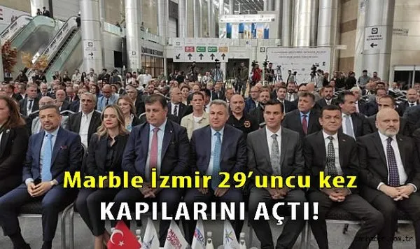 MARBLE İzmir Fuarı Açıldı: Tasarım Odaklı Üretim Ön Planda
