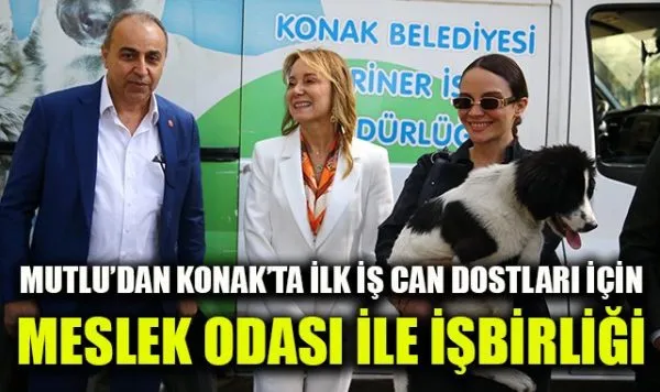Konak Belediyesi ve İzmir Veteriner Hekimleri Odası İşbirliğiyle Sokak Hayvanları için Örnek Protokol