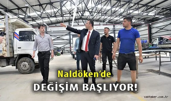 Bornova Belediye Başkanı Naldöken Mahallesi’nde İnceleme!