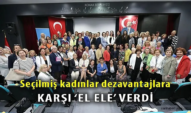 Konak’ta Yerelde Amazonlar El Ele Projesi Başladı