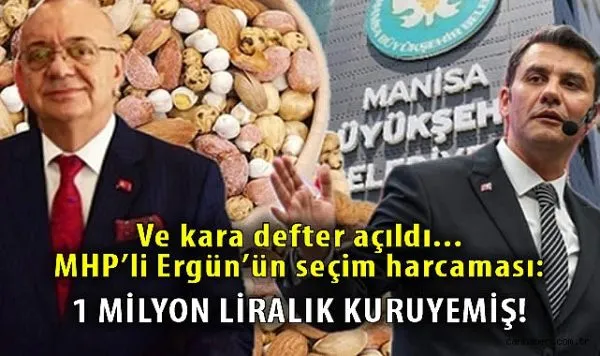 Ferdi Zeyrek: Eski Başkan 1 Milyon TL’lik Kuruyemiş Faturasını Ödemiş!