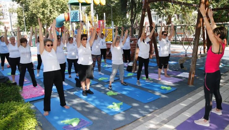 Konak’ta açık havada spor keyfi başlıyor