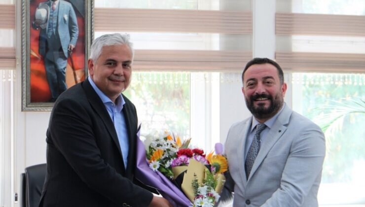 Başkan Mustafa Turan’dan İlk Ziyaret Kaymakam Fatih Aksoy’a Oldu