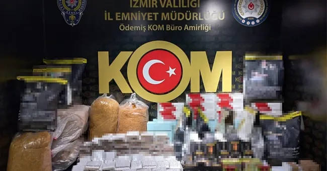 İzmir’de Kaçakçılık Operasyonu: 28 Şüpheliye Adli İşlem