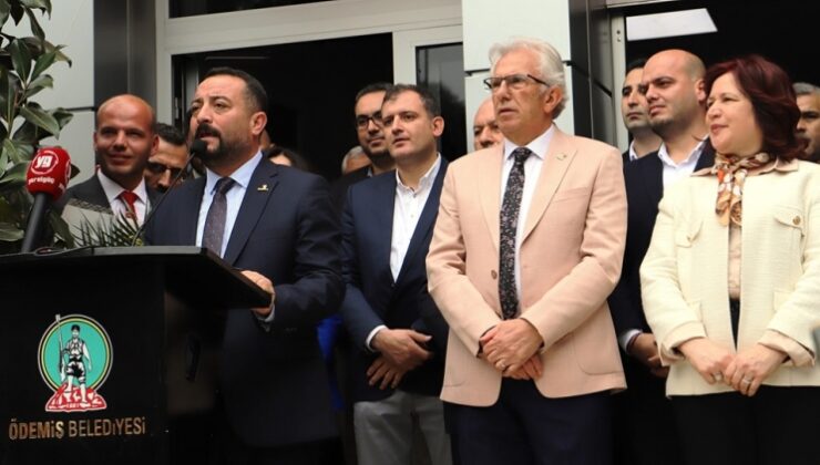 Ödemiş Belediye Başkanı Mustafa Turan Görevi Devraldı