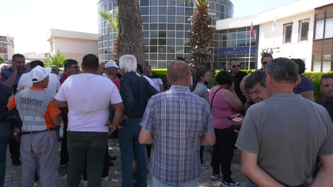 Menemen Belediyesi’nde İşten Çıkarılan 300 İşçiye Destek!