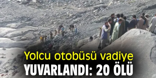 Pakistan’da Otobüs Kazası: 20 Ölü