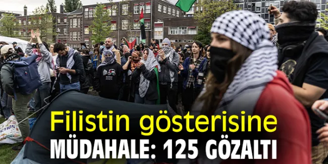 Hollanda’da Filistin’e Destek Protestoları!
