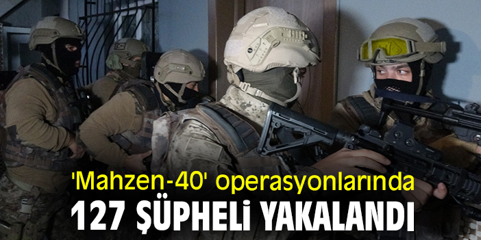 Bakan Yerlikaya’dan Büyük Operasyon: 127 Şüpheli Yakalandı!