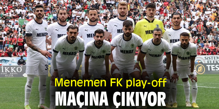 Menemen FK, 24 Erzincanspor’a karşı play-off hazırlığında