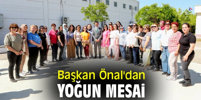 Başkan Önal, Yoga Kursiyerleri ile Kahvaltıda Buluştu