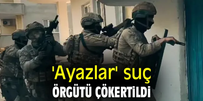 Antalya’da Organize Suç Örgütü Çökertildi!