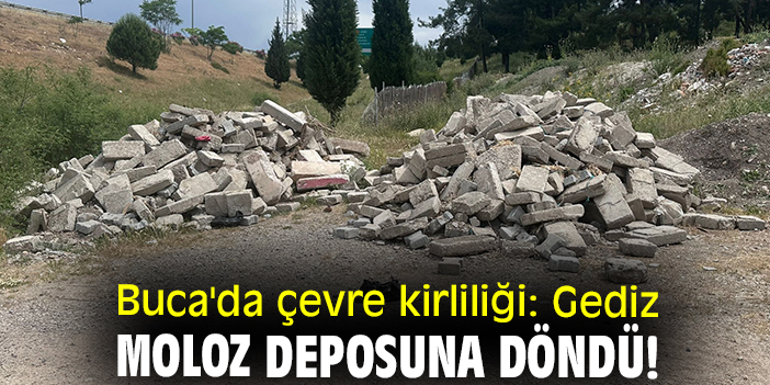 Gediz Mahallesinde Ormanlık Alana Dökülen Atık Skandalı!