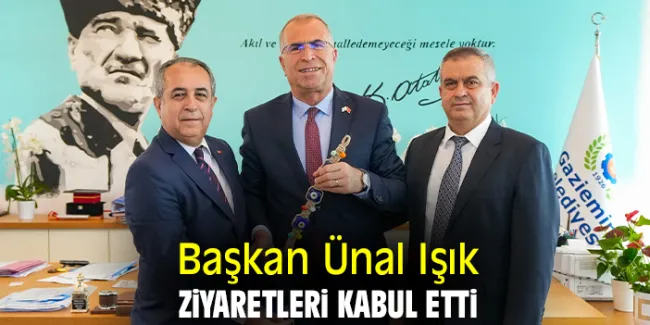 Gaziemir Belediye Başkanı Ünal Işık Tebrik Ziyaretlerine Devam Ediyor
