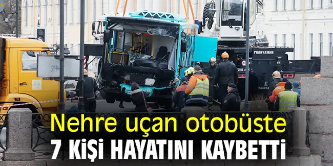 St. Petersburg’da Otobüs Faciası: 7 Ölü