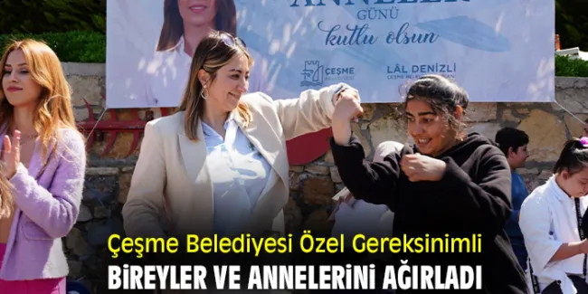 Çeşme Belediyesi’nden Anneler Günü’ne Özel İkram!