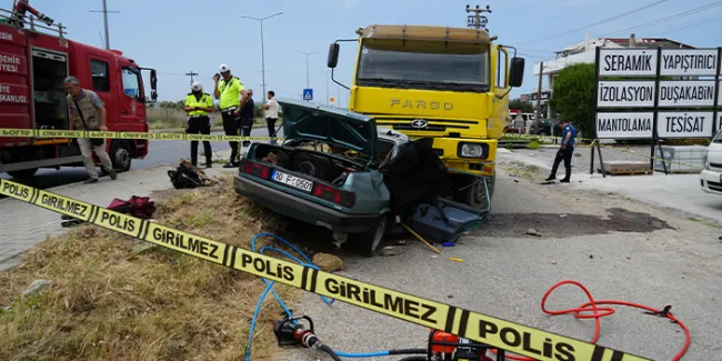 Öğretmenler Mahallesinde Korkunç Kaza!