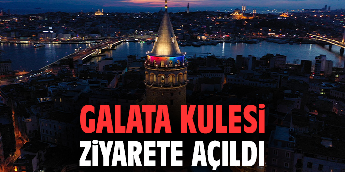 Galata Kulesi’nde Restorasyon Tamamlandı