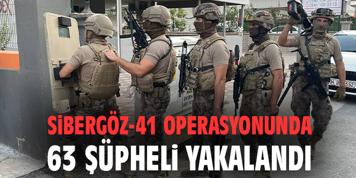 Siber Suç Operasyonlarında 65 Şüpheli Yakalandı!