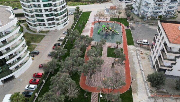 ARDIÇLI PARKI YENİ YÜZÜYLE HİZMETTE