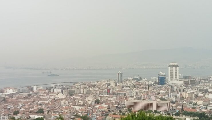 İzmir’de Toz Taşınımlı Hava Etkisi: Puslu Manzara