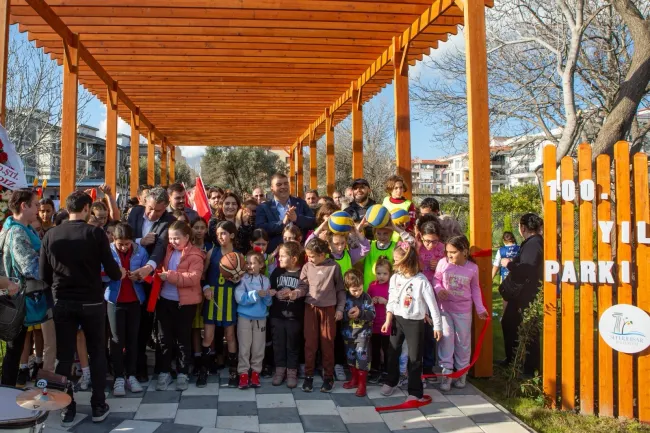 Seferihisar’a 3 bin metrekarelik yeni park