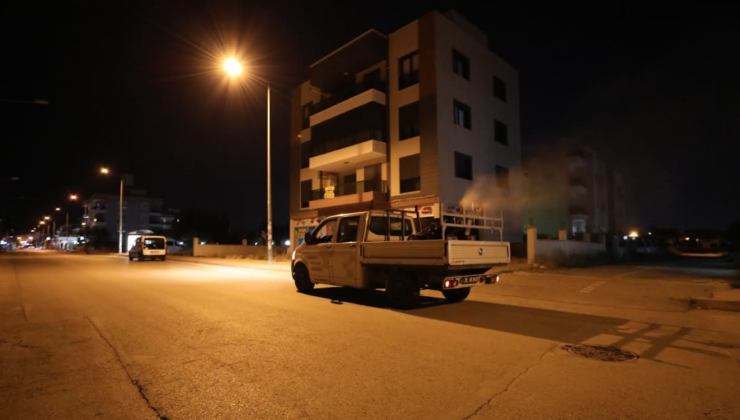 Menderes Belediyesi Sokak Sokak İlaçlama Başlattı