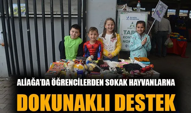 Miniklerden Sokak Hayvanlarına Destek