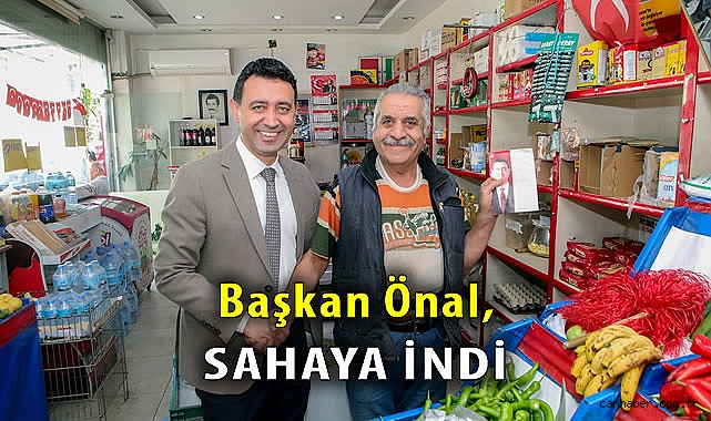 Bayraklı Belediye Başkanı Mahallelerde İş Başında