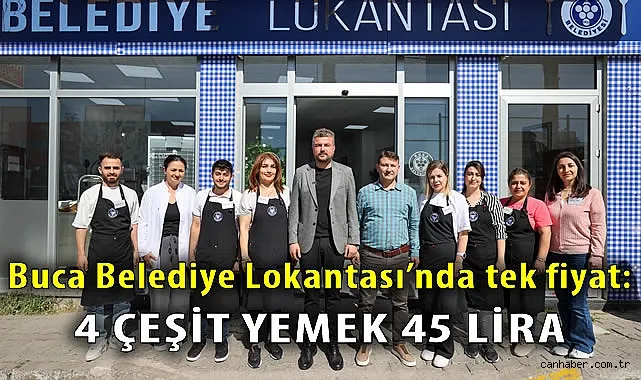 Buca Belediye Lokantasında Tek Fiyat Uygulaması!