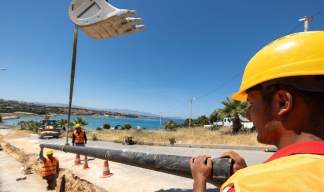 İZSU, Çeşme’de İçme Suyu Güvencesi!
