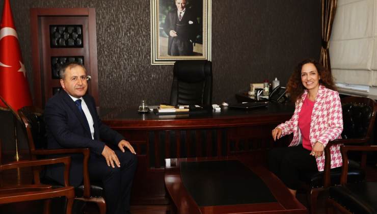 Başkan Ünsal’dan Kaymakam Demir’e Ziyaret