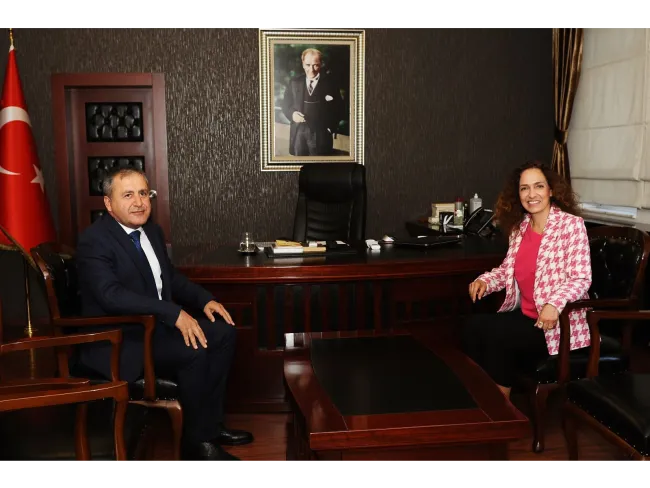 Başkan Ünsal’dan Kaymakam Demir’e Ziyaret