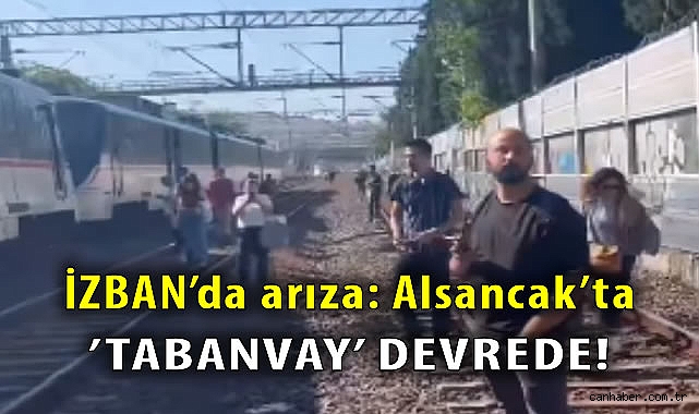 İZBAN Alsancak İstasyonunda Geçici Duraklama